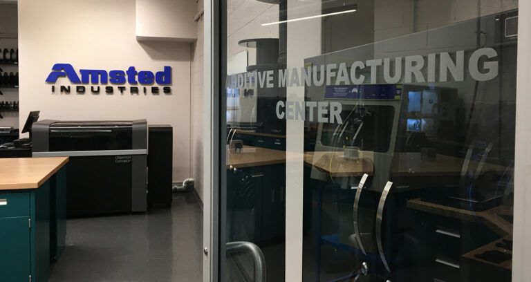 Additive Manufacturing at Amsted Industries - Amsted Industries